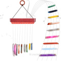 Natural 9 Agate Stick Wind Chime pour les cadeaux